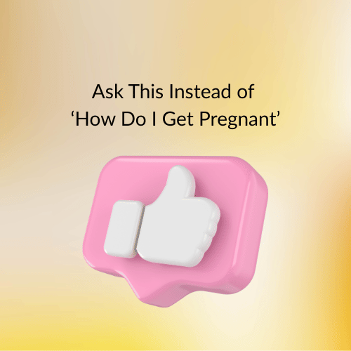 Joyful woman smiling and touching her belly, representing fertility over 40 and holistic fertility transformation.