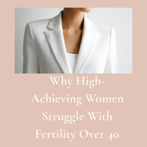 High-achieving woman reconnecting with her body and spirit through holistic fertility over 40 practices