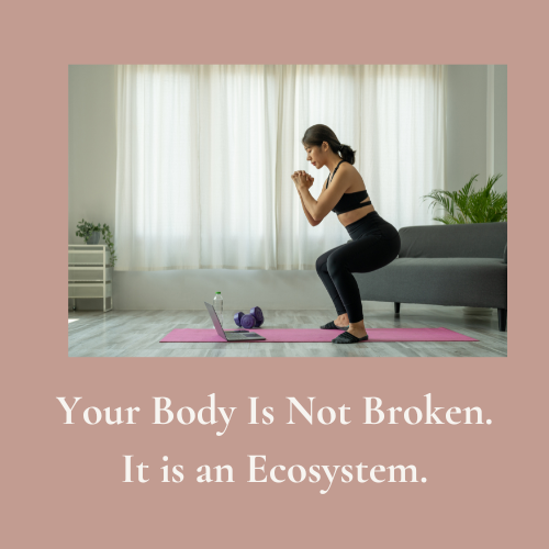 Woman embracing fertility over 40 through holistic fertility, nervous system regulation, and spirit baby connection.