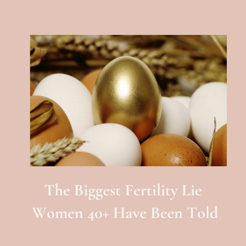 Woman embracing a hopeful fertility over 40 journey through holistic fertility and spirit baby connection