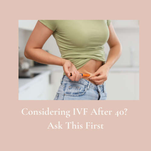 Fertility over 40 discussion about IVF readiness, timing, clarity, holistic fertility, and making an aligned next-step decision.